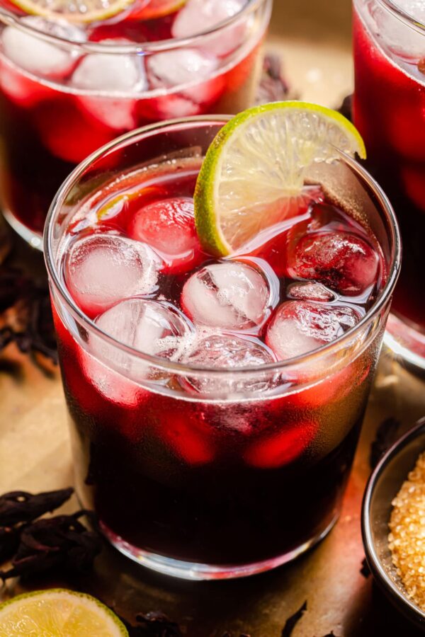 sobolo (hibiscus) spiced tea