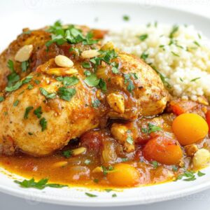 rice & organic chicken stew